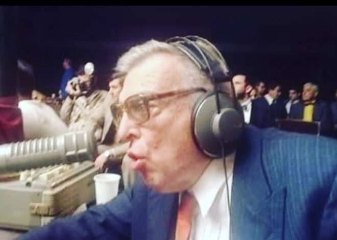 Murió Hernán Santos Nicolini, el histórico relator del KO de Monzón a Benvenuti en 1970 Murió Hernán Santos Nicolini, el histórico relator del KO de Monzón a Benvenuti en 1970