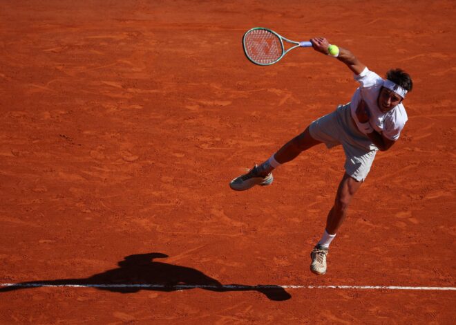 Tomás Etcheverry vs. Carlos Alcaraz, por el Masters 1000 de Montecarlo Tomás Etcheverry vs. Carlos Alcaraz, por el Masters 1000 de Montecarlo