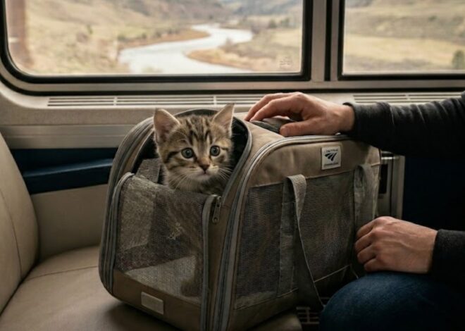 Perros y gatos en trenes Amtrak: cómo llevarlos y cuánto cobran por tramo en abril 2026 Perros y gatos en trenes Amtrak: cómo llevarlos y cuánto cobran por tramo en abril 2026