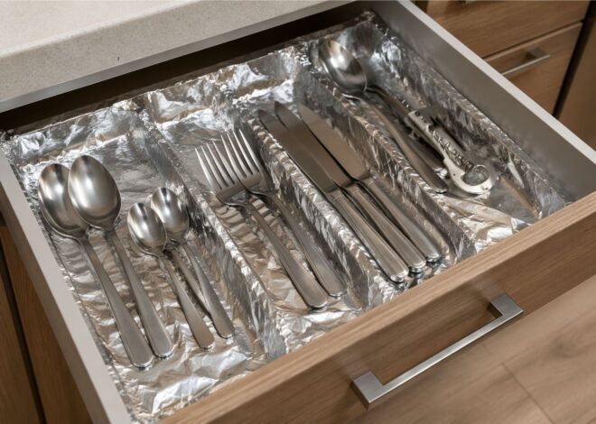 Para qué sirve forrar los cajones con papel de aluminio y por qué recomiendan hacerlo Para qué sirve forrar los cajones con papel de aluminio y por qué recomiendan hacerlo