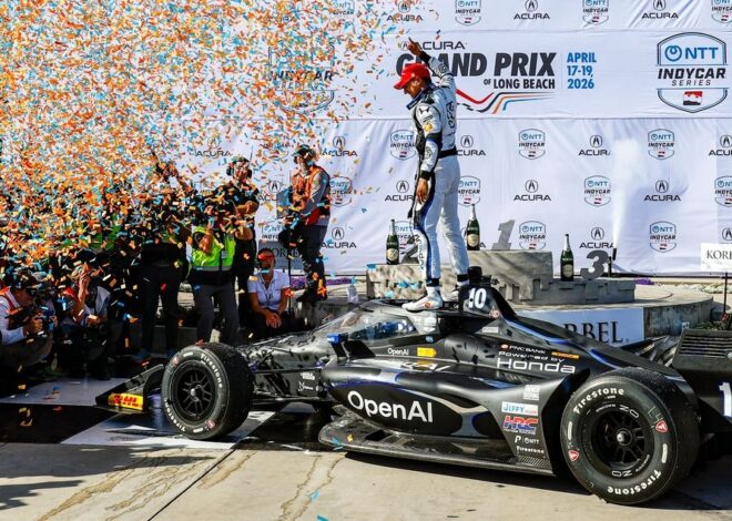IndyCar Long Beach: Palou se impone a Rosenqvist; Pato O'Ward en el top 15