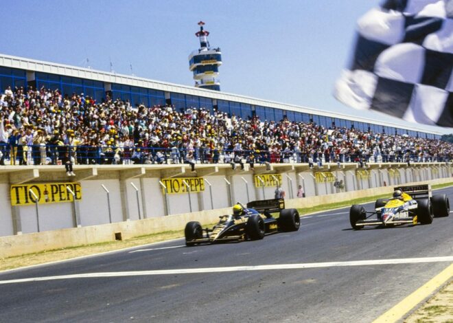 En este día: Ayrton Senna vence a Nigel Mansell por unas milésimas en España