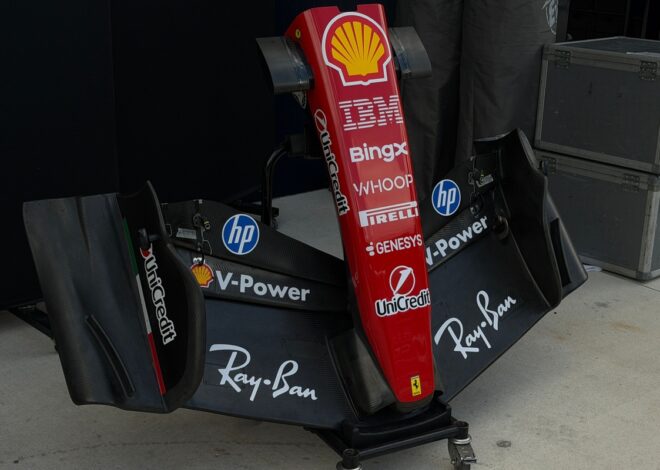 Ferrari SF-26: así cambia el alerón delantero para Miami