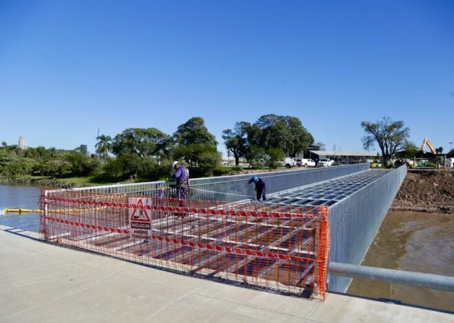 Sobre la desembocadura: así será el nuevo puente con áreas drenantes y senderos que conecta la Ciudad con el río Sobre la desembocadura: así será el nuevo puente con áreas drenantes y senderos que conecta la Ciudad con el río