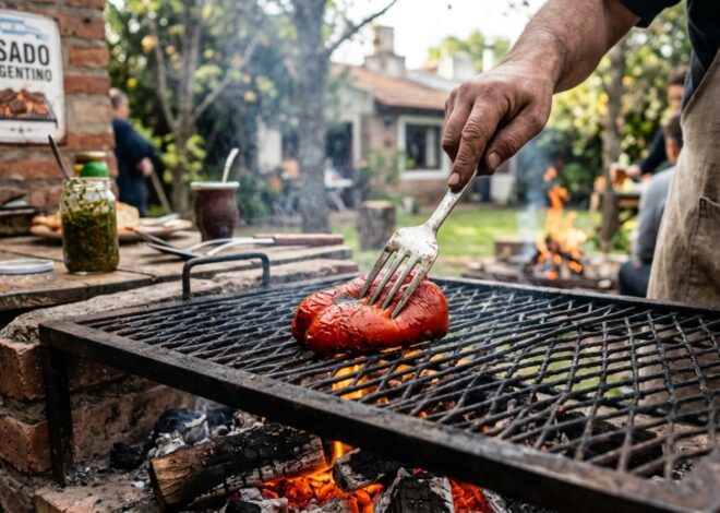 Morrón frotado a la parrilla: por qué hacerlo esconde un triunfo para el asador Morrón frotado a la parrilla: por qué hacerlo esconde un triunfo para el asador