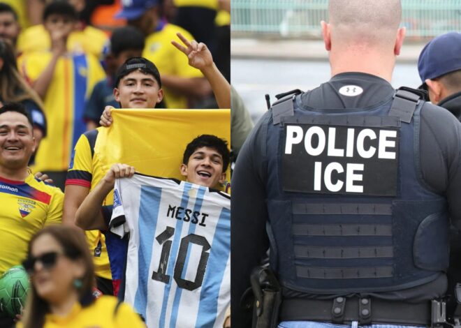 Seguridad perimetral en los estadios del Mundial 2026: la posible presencia del ICE pone en alerta a migrantes Seguridad perimetral en los estadios del Mundial 2026: la posible presencia del ICE pone en alerta a migrantes