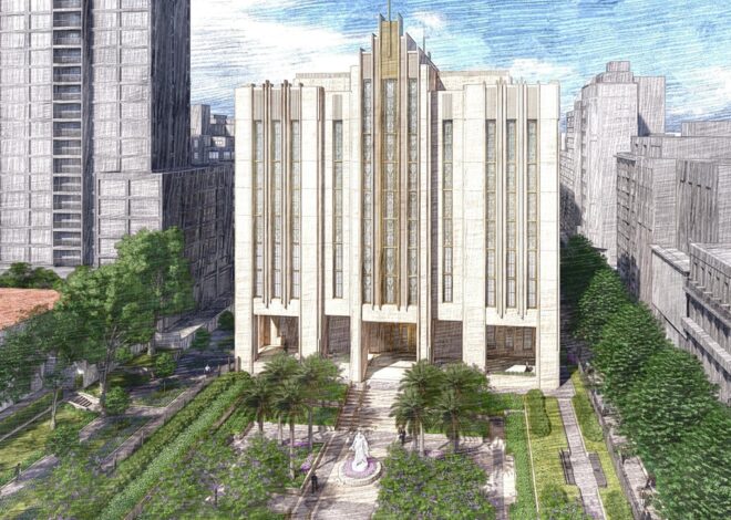 Victoria Villarruel tildó de “espantoso” el nuevo templo mormón y la Iglesia de Jesucristo le contestó