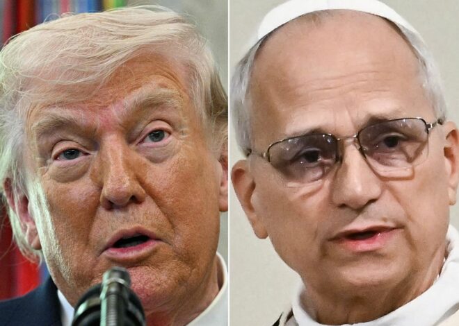 Trump ataca otra vez al papa León XIV antes de la visita de Marco Rubio