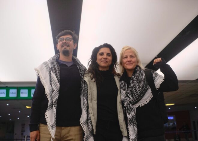 Llegaron a la Argentina los activistas de izquierda que iban en la flotilla Global Sumud y fueron detenidos por Israel Llegaron a la Argentina los activistas de izquierda que iban en la flotilla Global Sumud y fueron detenidos por Israel