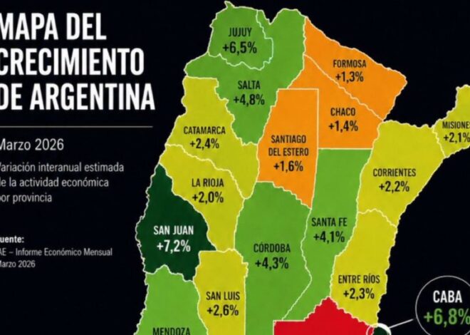 El extraño mapa que Milei y un asesor de Caputo compartieron para celebrar el crecimiento en la Argentina