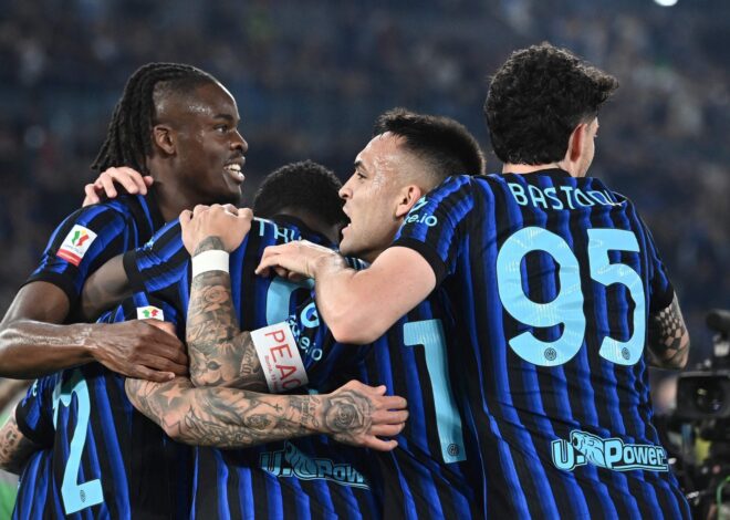 Lazio vs. Inter, por la Copa Italia, en vivo
