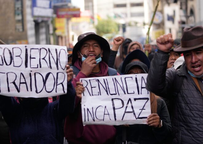 El subsecretario de Estado de EE.UU. dijo que Bolivia se enfrenta a un intento de “golpe de Estado”