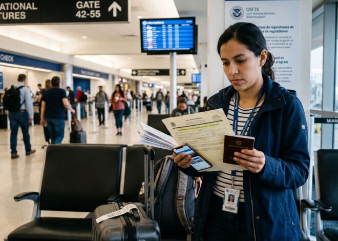 Nueva regla del Uscis sobre la green card: ¿pueden los migrantes con ajuste en trámite salir del país?
