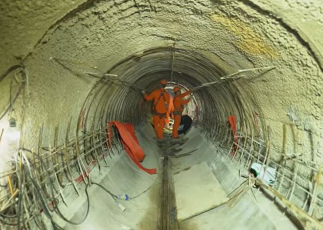 Con tecnología “pipe jacking”: así es el túnel subterráneo que une tres barrios porteños