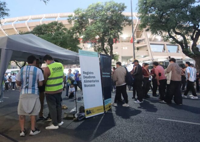 Los deudores alimentarios argentinos no podrán entrar a los partidos del Mundial en Estados Unidos Los deudores alimentarios argentinos no podrán entrar a los partidos del Mundial en Estados Unidos