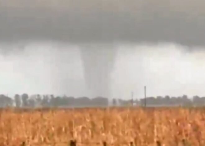 Los videos más impactantes del temporal que azotará al AMBA desde la medianoche: inundaciones, granizo y un tornado