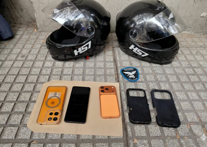 Detuvieron en Palermo a dos motochorros peruanos: uno acumula 20 antecedentes por delitos y contravenciones