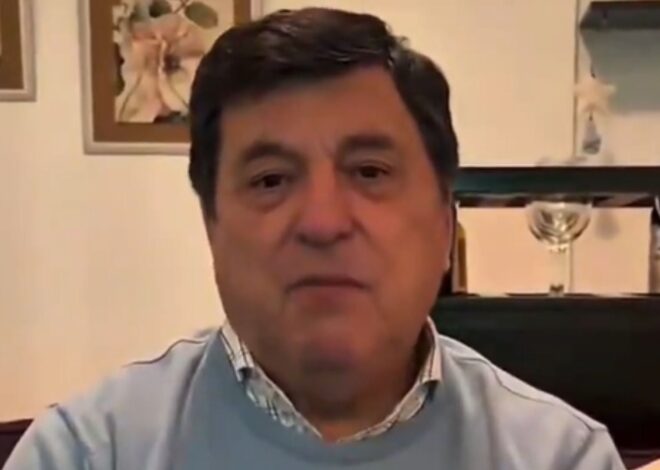 El llamativo video de Daniel Passarella por el aniversario de River: suéter celeste y fernet de fondo