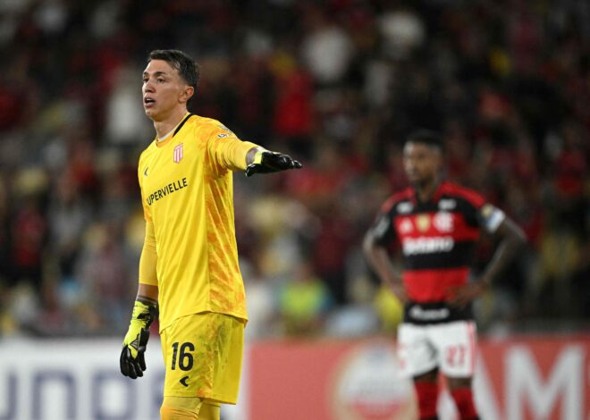Estudiantes perdió ante Flamengo por un error de Muslera y quedó complicado en la Copa Libertadores