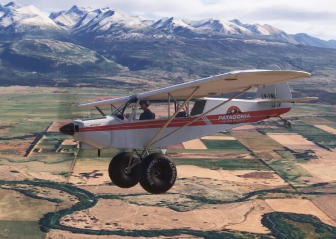 Patagonia infinita: la iniciativa aérea que permite descubrir tulipanes, montañas, lagos y glaciares