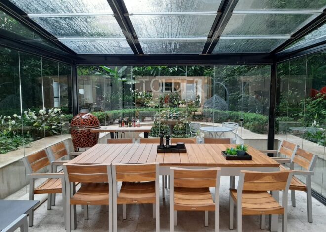 Jardines de invierno: cómo armar un cerramiento vidriado sin gastar de más
