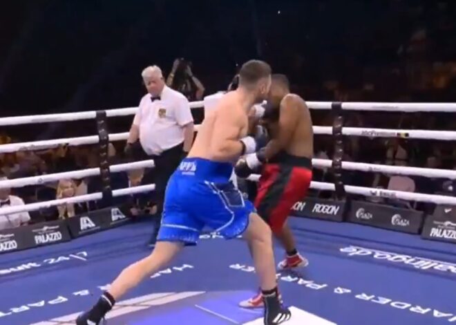 Viktor Jurk noqueó a Edwin Castillo a los cinco segundos