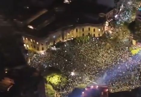 Los videos de los festejos del primer título de Belgrano en su historia Los videos de los festejos del primer título de Belgrano en su historia