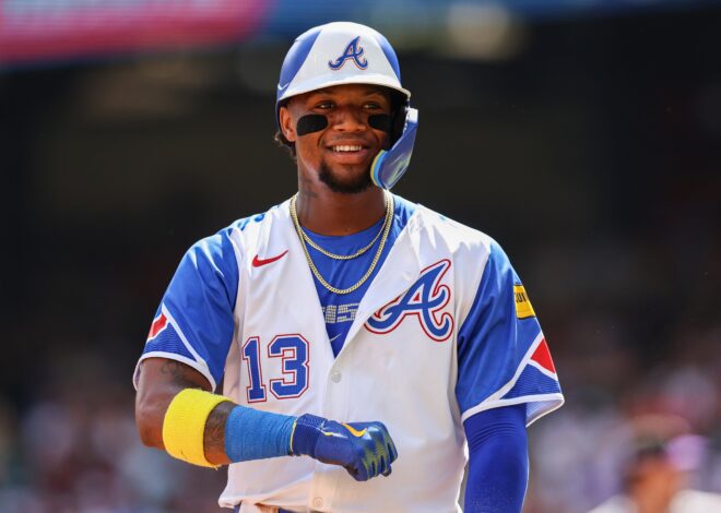 Los zapatos de Ronald Acuña Jr. para jugar béisbol y el color que una popular marca creó en su nombre Los zapatos de Ronald Acuña Jr. para jugar béisbol y el color que una popular marca creó en su nombre