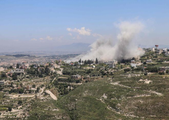 Hezbollah dice haber lanzado misiles contra una base militar en el norte de Israel