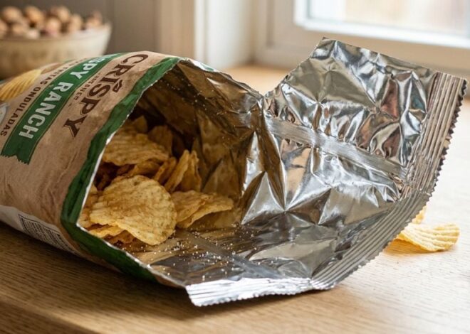 La razón poco conocida por la que los paquetes de snacks son metalizados por dentro La razón poco conocida por la que los paquetes de snacks son metalizados por dentro