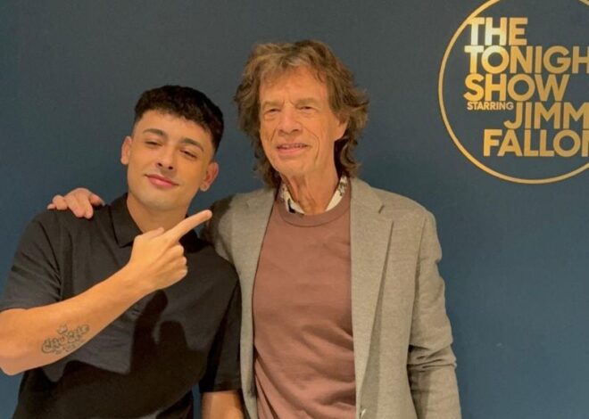 Trueno mostró cómo fue su encuentro con Mick Jagger en el programa de Jimmy Fallon Trueno mostró cómo fue su encuentro con Mick Jagger en el programa de Jimmy Fallon