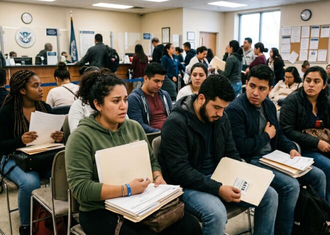 El grupo de inmigrantes que entra en la lista de indocumentados por los retrasos del Uscis