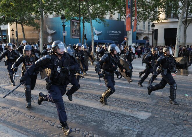 Incidentes en París tras el triunfo del PSG ante el Arsenal en la final de la Champions League Incidentes en París tras el triunfo del PSG ante el Arsenal en la final de la Champions League