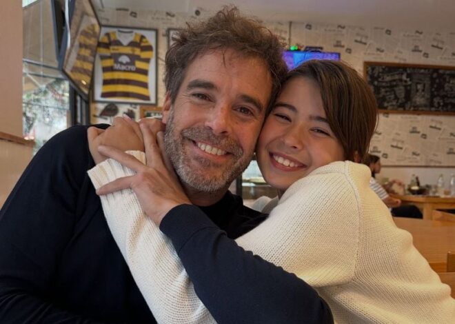 El emotivo reencuentro entre Nicolás Cabré y su hija Rufina después de meses separados: “Me da años de vida” El emotivo reencuentro entre Nicolás Cabré y su hija Rufina después de meses separados: “Me da años de vida”