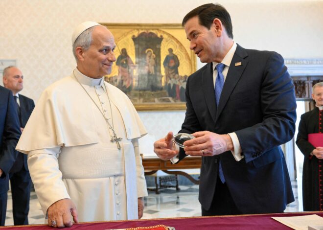 El papa León XIV recibió a Marco Rubio en medio de tensiones con Donald Trump El papa León XIV recibió a Marco Rubio en medio de tensiones con Donald Trump