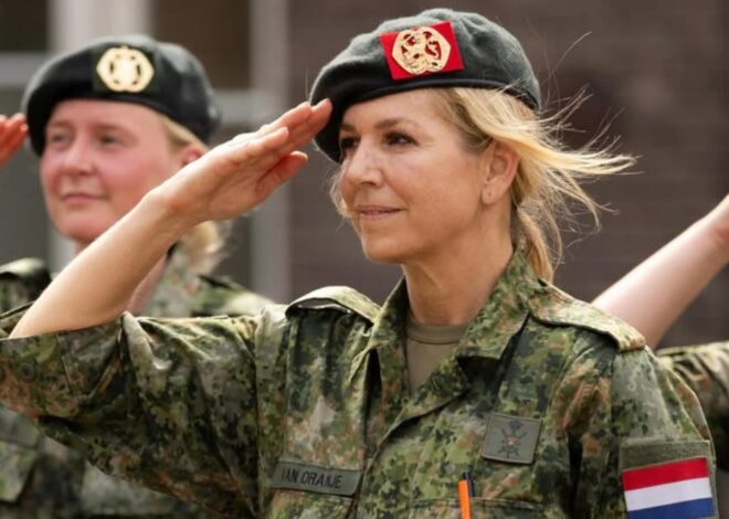 Máxima Zorreguieta completó la primera parte de su entrenamiento militar, recibió una distinción y tuvo una hinchada de