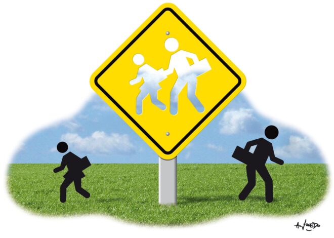 El dato más preocupante: los niños y los jóvenes no quieren ir a la escuela