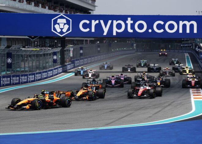 Norris gana la sprint de la F1 en Miami, con Colapinto en el top 10 y Checo Pérez 17°