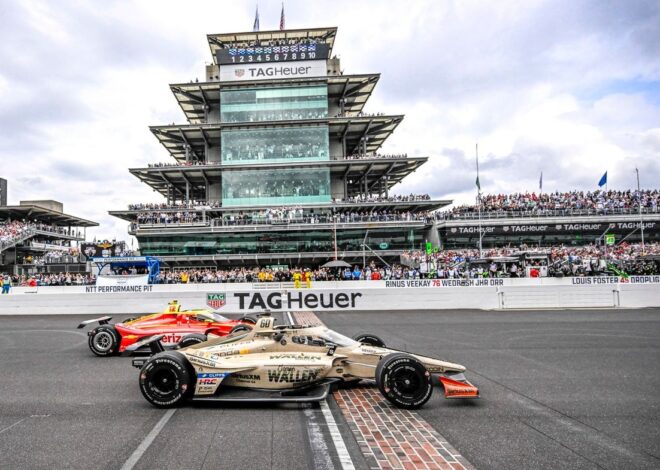 Rosenqvist soñó con un final dramático como el que vivió al ganar Indy 500