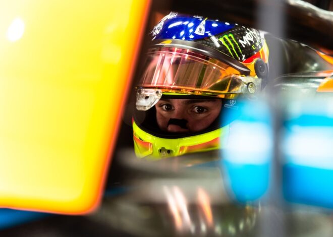 El campeón de F2, Leo Fornaroli, vuelve a probar el coche de McLaren de F1