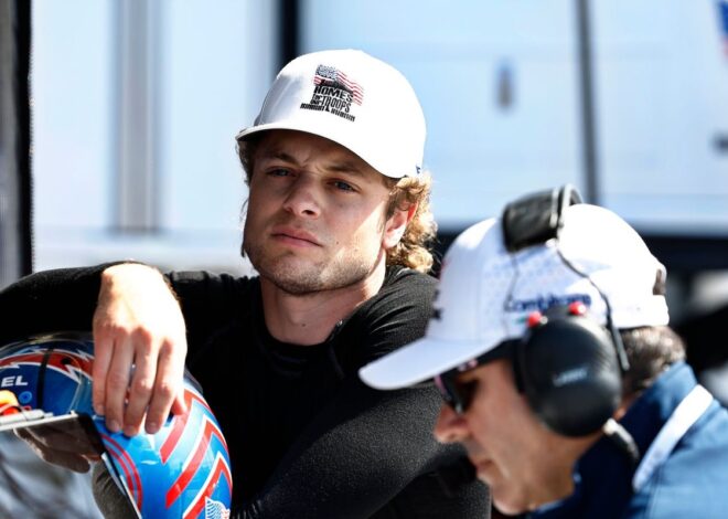 Santino Ferrucci desearía tener libre después de Indy 500 por los mecánicos Santino Ferrucci desearía tener libre después de Indy 500 por los mecánicos