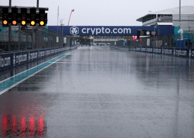 Lo que la F1 puede ganar con un GP de Miami bajo la lluvia Lo que la F1 puede ganar con un GP de Miami bajo la lluvia
