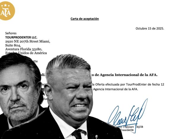 En silencio, Chiqui Tapia prorrogó el contrato de la AFA con la empresa de Faroni hasta 2030 y amplió sus facultades