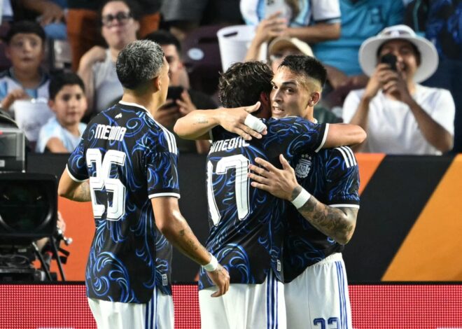 Video: los goles de Argentina vs. Honduras