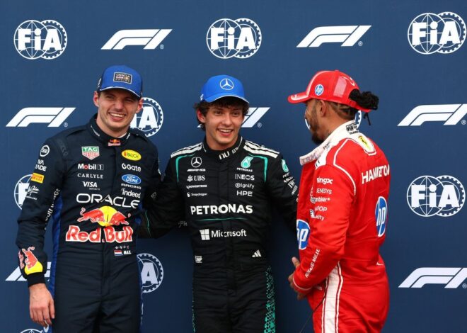 Hamilton y Verstappen se roban el show después de la pole de Antonelli en Mónaco con un momento viral