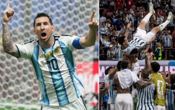 ¡Qué lío armaste China! En medio del escándalo de traiciones de Icardi con Yanina Latorre, apareció para festejar por Argentina y se armó