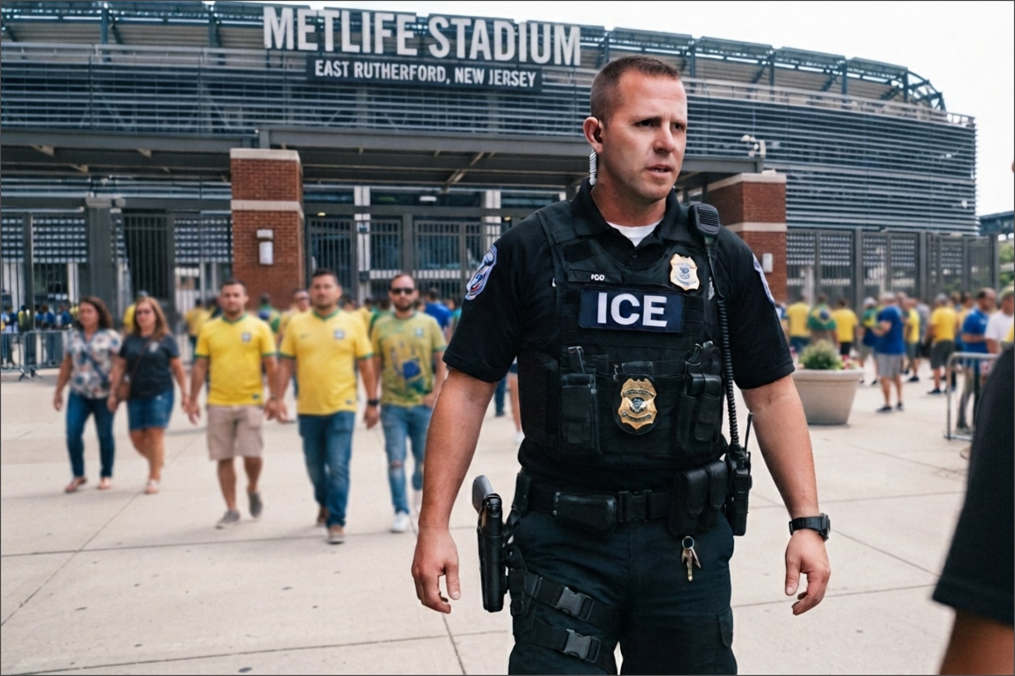 Noticias de Nueva York, hoy: confirman operativos con el ICE por el partido de Brasil en Nueva Jersey Noticias de Nueva York, hoy: confirman operativos con el ICE por el partido de Brasil en Nueva Jersey