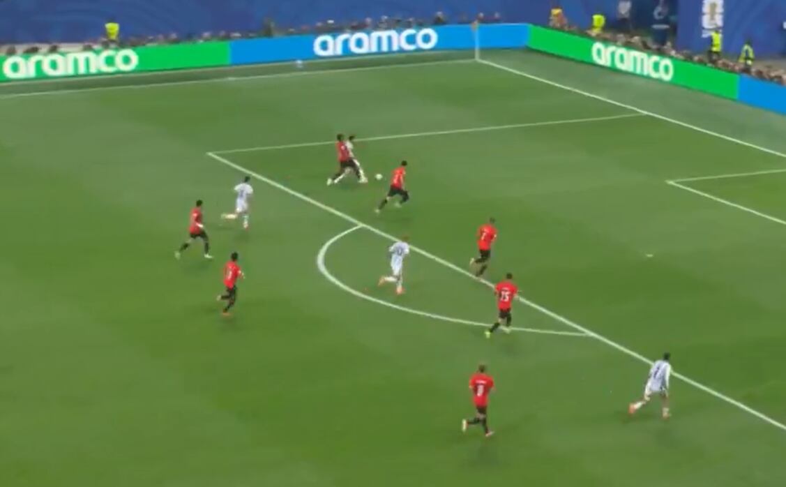 El penal que falló Messi ante Egipto