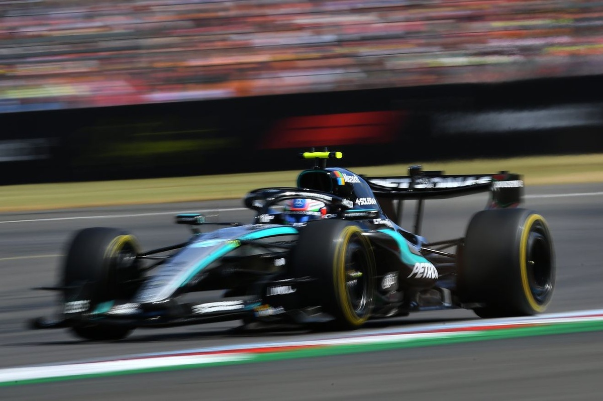 Antonelli, víctima de un deflector de la rueda en Silverstone: "Hoy también podría haber ganado" Antonelli, víctima de un deflector de la rueda en Silverstone: "Hoy también podría haber ganado"
