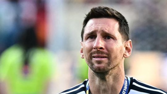 "Te amamos para siempre": el emotivo mensaje de la Selección argentina para Messi tras su llanto en la final del Mundial "Te amamos para siempre": el emotivo mensaje de la Selección argentina para Messi tras su llanto en la final del Mundial